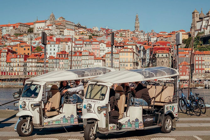 Discover Porto’s Highlights on a 2-Hour Private Electric Tuk Tuk